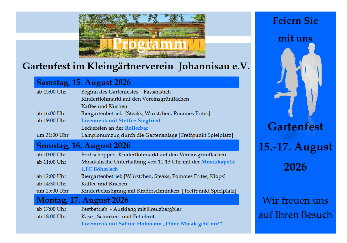 Gartenfest 2026