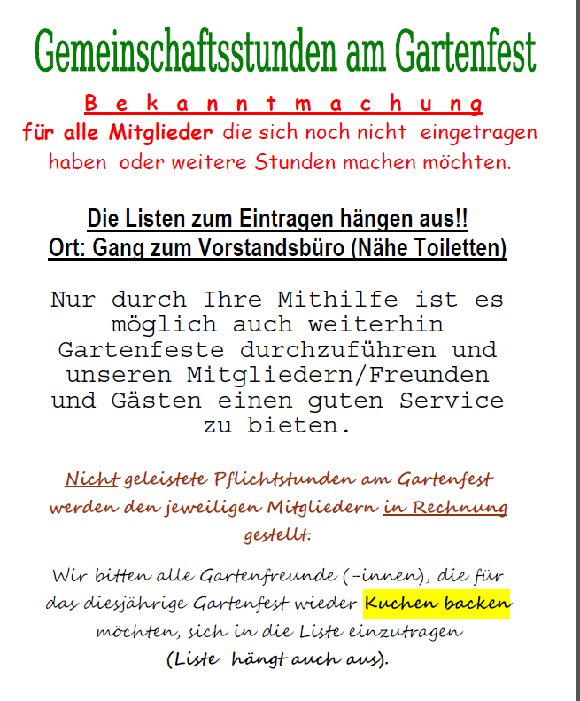 2 aufforderung